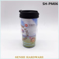 250ml botellas de agua de plástico, taza de café con el labio (SH-PM06)
